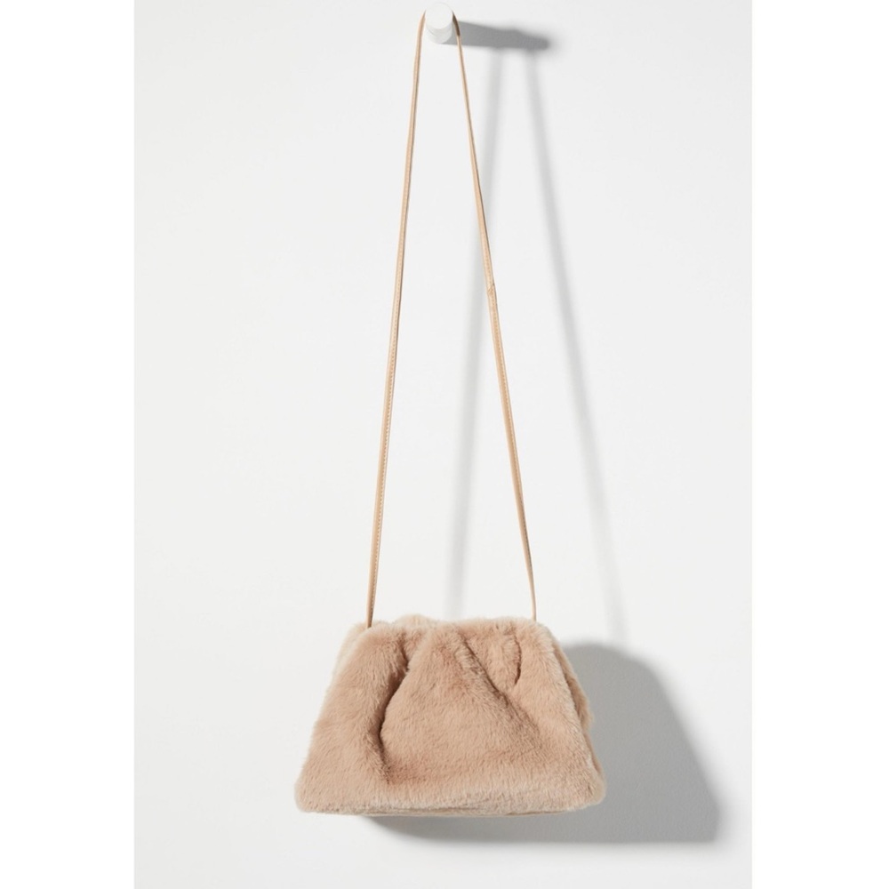 Anthropologie Faux Fur Purse